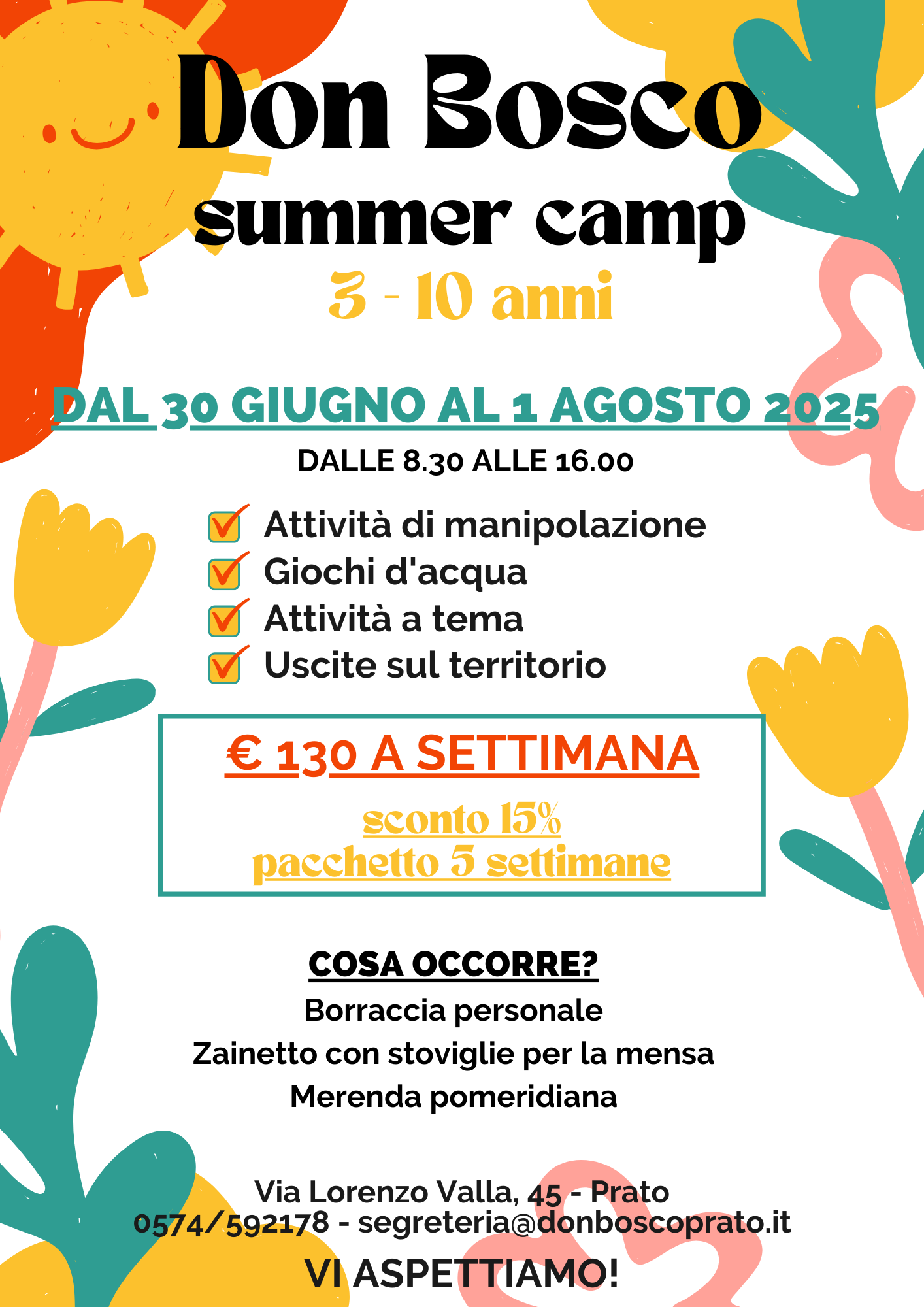 Campo estivo luglio 2025